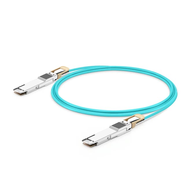 400G QSFP-DD Active Optical Cable 850nm 1–100m MMF DDM | FLD-4QDD-AOC-X | Fiberland