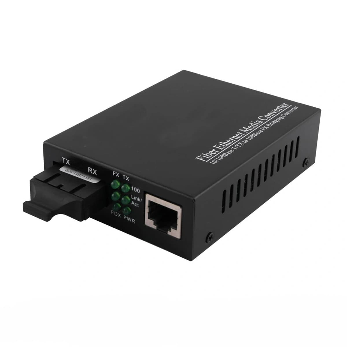 10/100M Duplex Fiber Media Converter 1310nm 40km SC/ST/FC SMF | FLD-MC-ASM-DU-SM-40 | Fiberland
