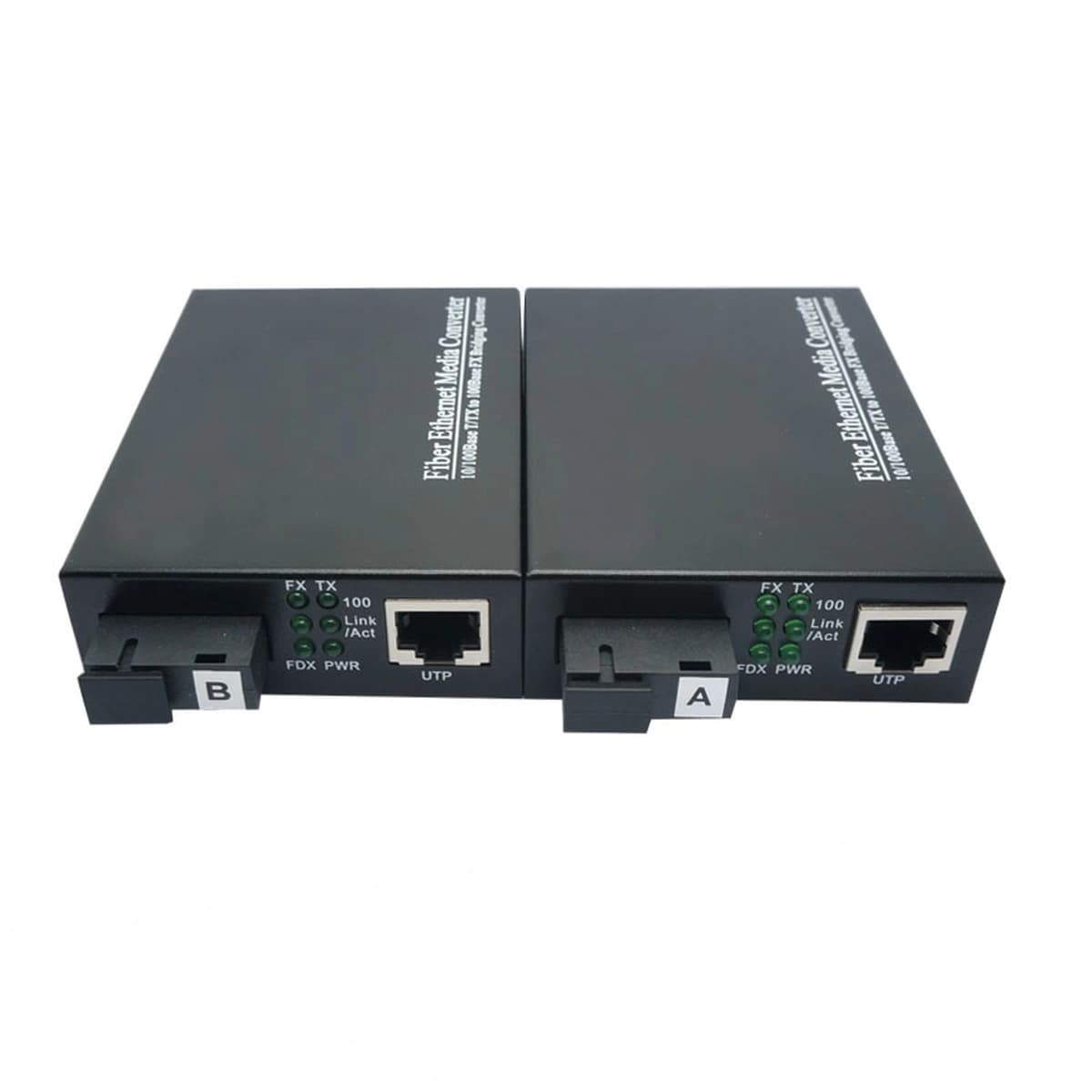 10/100M BiDi Fiber Media Converter 1490/1550nm 80km SC/ST/FC SMF | FLD-MC-ASM-WDM-SM-80A/B | Fiberland
