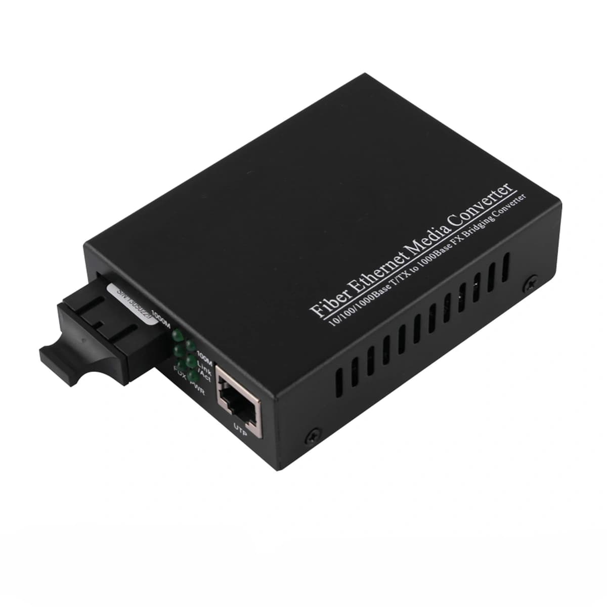 10/100/1000M Duplex Fiber Media Converter 1310nm 40km SC/ST/FC SMF | FLD-MC-ASGE-DU-SM-40 | Fiberland
