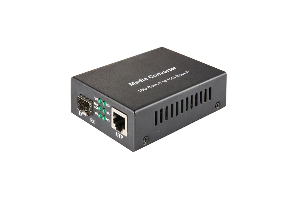 10G Fiber Media Converter SFP-Dependent Reach LC | SFP+ SLOT MEDI A CONVERTER | Fiberland