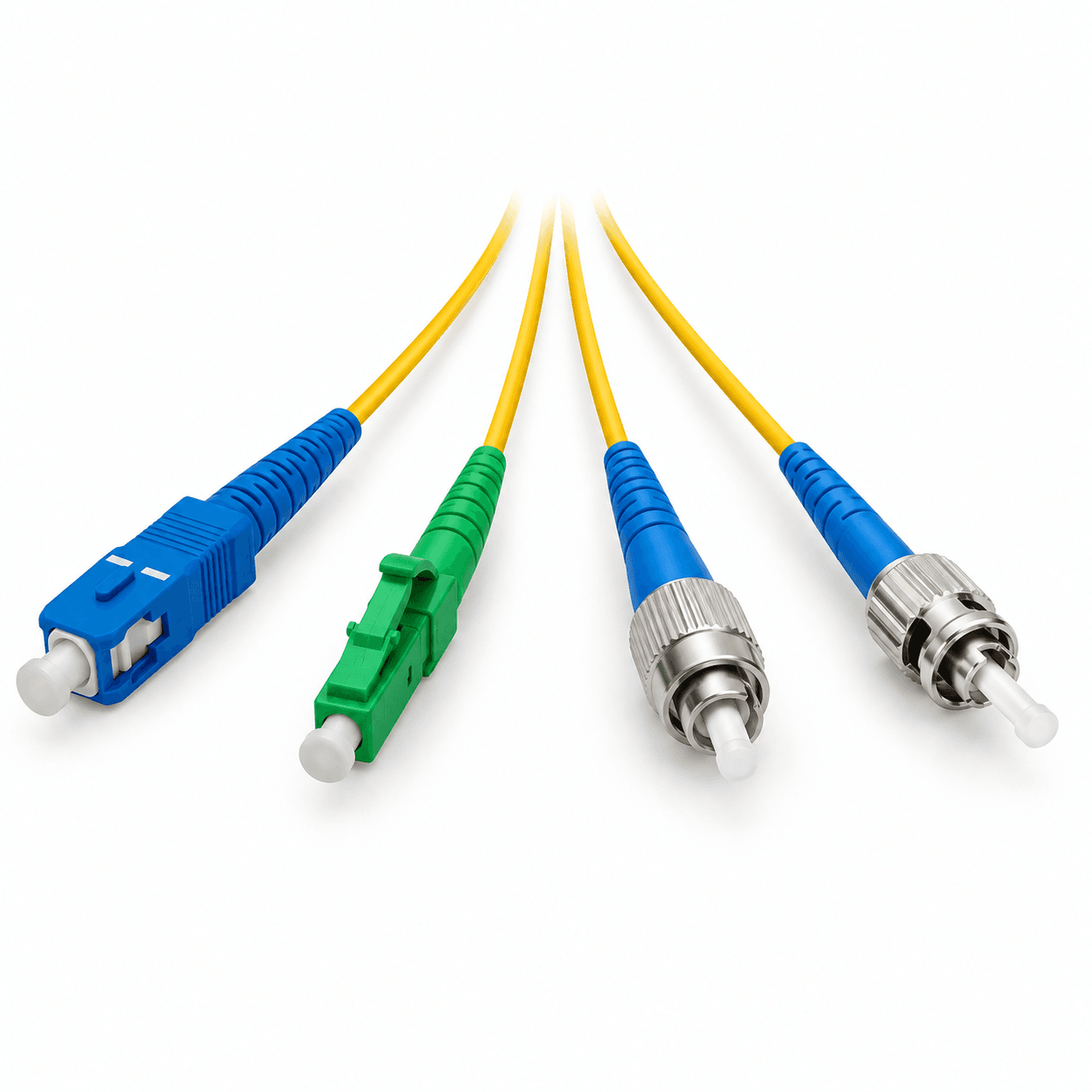 LC, SC, ST AND FC FIBRE PIGTAILS